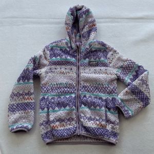 EDDIE Bauer Fleece Purple Coat Jacket Size S